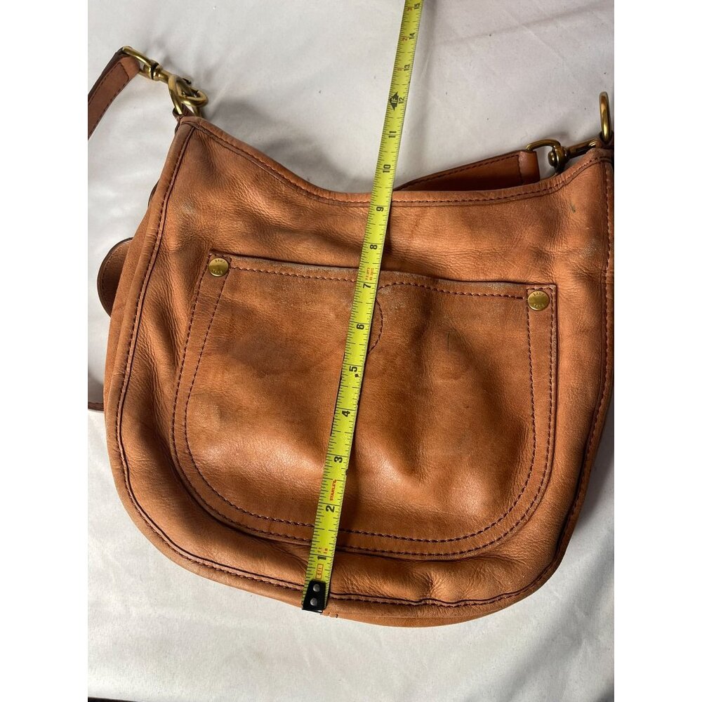 Frye Women's Leather Side Pocket‎ Shoulder Crossbody Bag - Picture 6 of 9